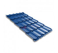 Металлочерепица квинта плюс 0,5 RAL 5005 Satin