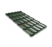 Металлочерепица квинта плюс 0,5 RAL 6020 Velur20