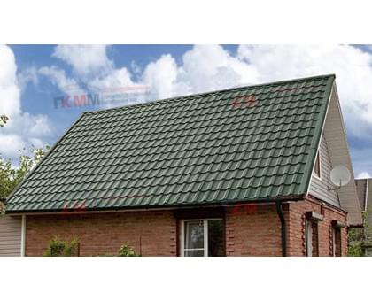 Металлочерепица квинта плюс 0,5 RAL 6020 Velur20