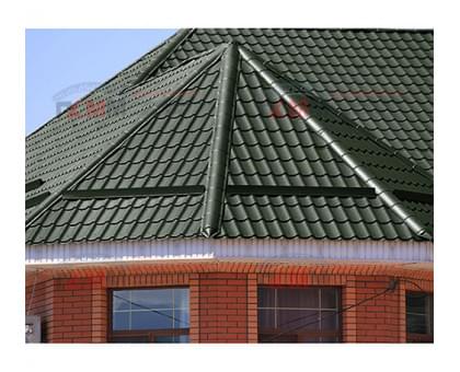 Металлочерепица Ламонтерра XL-0.5 RAL6007 Viking E
