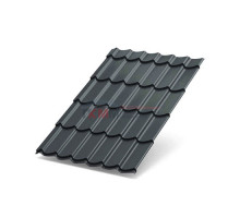 Металлочерепица Ламонтерра XL-0.5 RAL7024 PURMAN