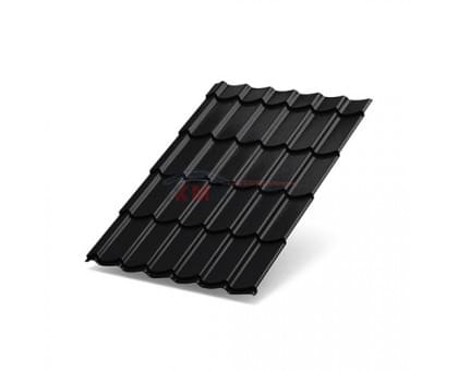 Металлочерепица Ламонтерра XL-0.5 RAL9005 PURMAN