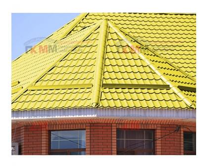 Металлочерепица Ламонтерра XL-0.5 RAL1018 Norman Металлочерепица Ламонтерра XL-0.5 RAL1018 Norman