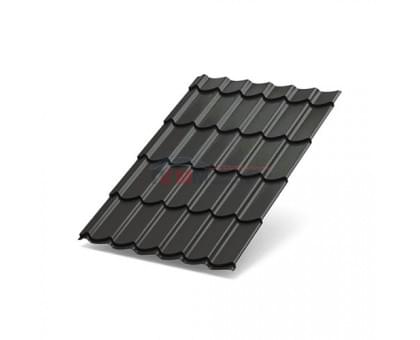 Металлочерепица Ламонтерра XL-0.5 RAL8019 Viking E