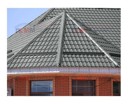 Металлочерепица Ламонтерра XL-0.45 RAL7005 Полиэстер
