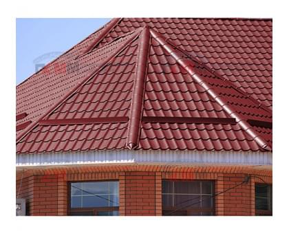 Металлочерепица Ламонтерра XL-0.45 RAL3011 Полиэстер