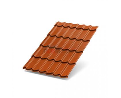 Металлочерепица Ламонтерра XL-0.5 Copper/Copper AGNETA