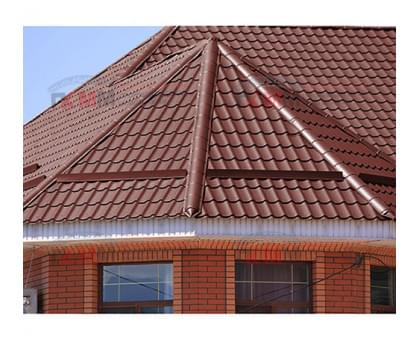 Металлочерепица Ламонтерра XL-0.5 RAL3009 Полиэстер