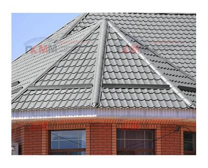 Металлочерепица Ламонтерра XL-0.5 RAL7004 Полиэстер