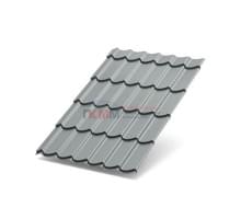 Металлочерепица Макси-0,45 RAL7004 Полиэстер