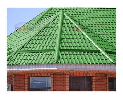 Металлочерепица Ламонтерра XL-0.5 RAL6018 Norman