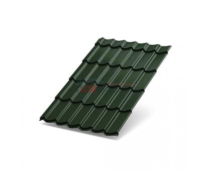 Металлочерепица Ламонтерра XL-0.45 RAL6007 Viking