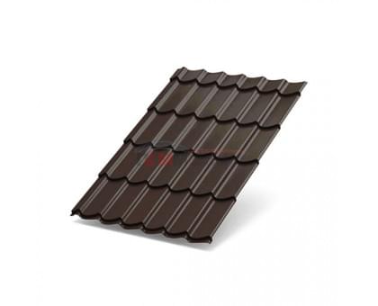 Металлочерепица Ламонтерра XL-0.5 RAL8017 PURETAN