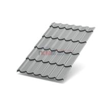 Металлочерепица Макси-0,5 RAL9006 Colorcoat Prisma