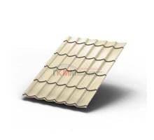 Металлочерепица Монтеррей-0,45 RAL1015 Полиэстер.