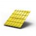Металлочерепица Ламонтерра-0.5 RAL1018 Norman
