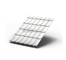 Металлочерепица Ламонтерра-0.5 RAL9003 Norman