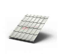 Металлочерепица Монтеррей-0,5 RAL9002 Norman.