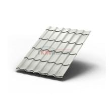 Металлочерепица Монтеррей-0,45 RAL9002 Полиэстер.