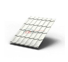 Металлочерепица Монтеррей-0,5 RAL9010 PURMAN
