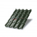 Металлочерепица Монтерроса-S-0,5 RAL6007 Viking E