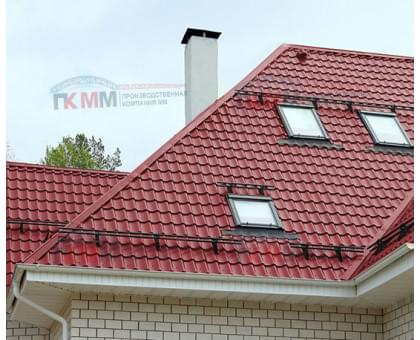 Металлочерепица Ламонтерра X-0.45 RAL3011 Полиэстер