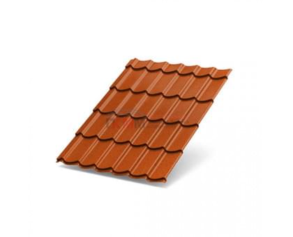 Металлочерепица Ламонтерра X-0.5 Copper/Copper AGNETA