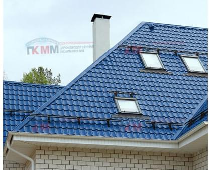 Металлочерепица Ламонтерра X-0.5 RAL5005 Призма
