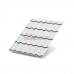 Металлочерепица Ламонтерра X-0.45 RAL9003 Полиэстер