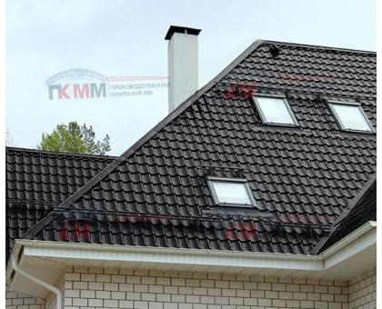 Металлочерепица Ламонтерра X-0.5 RAL9005 PURMAN