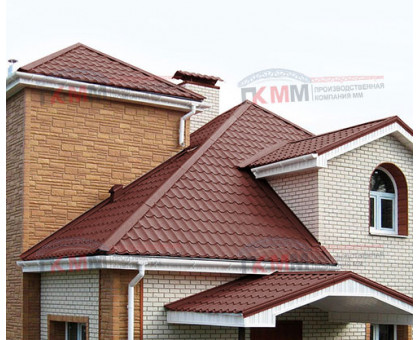 Металлочерепица Супермонтеррей-0,5 RR29 PURETAN