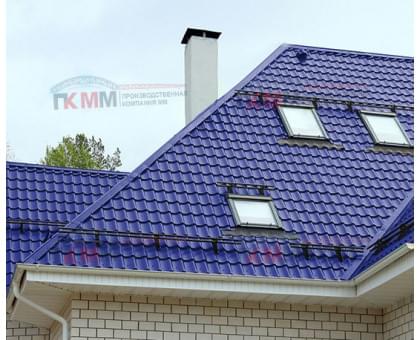 Металлочерепица Ламонтерра X-0.45 RAL5002 Полиэстер