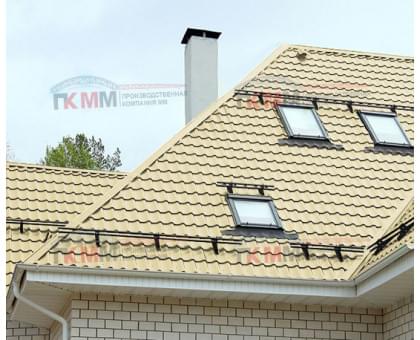 Металлочерепица Ламонтерра X-0.45 RAL1014 Полиэстер