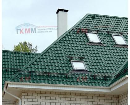Металлочерепица Ламонтерра X-0.5 RAL6005 Полиэстер