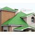 Металлочерепица Супермонтеррей-0,5 RAL6018 Norman