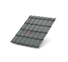 Металлочерепица Супермонтеррей-0,45 RAL7005 Полиэстер