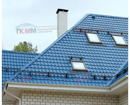 Металлочерепица Ламонтерра X-0.5 RAL5015 Полиэстер