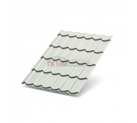 Металлочерепица Супермонтеррей-0,5 RAL9002 Norman