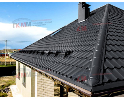 Металлочерепица Трамонтана-ML-0,5 RAL7024 Viking E