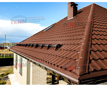 Металлочерепица Трамонтана-XL-0,5 RAL8004 Viking E