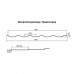 Металлочерепица Трамонтана-SL-0,5 RAL8017 PURMAN