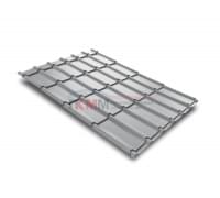 Металлочерепица Экоррей-0,3 RAL7004 Полиэстер
