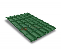 Металлочерепица классик плюс-0.5 RAL6002 Satin