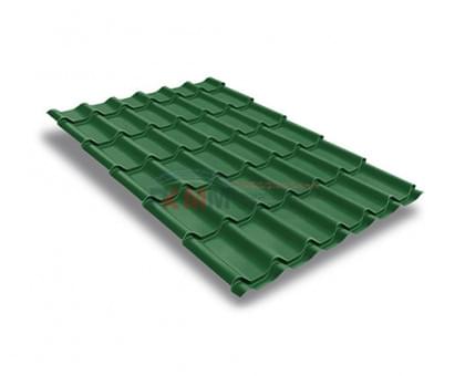 Металлочерепица модерн-0,45 RAL6002 Полиэстер