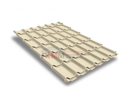 Металлочерепица модерн-0,45 RAL1015 Полиэстер Металлочерепица модерн-0,45 RAL1015 Полиэстер