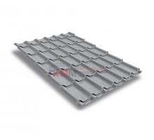 Металлочерепица классик-0,5 RAL7004 Satin