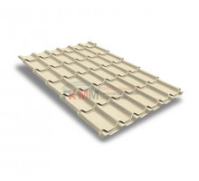 Металлочерепица классик-0,5 RAL1015 Satin