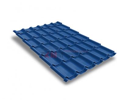 Металлочерепица классик плюс-0.5 RAL5005 Satin