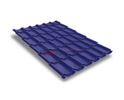 Металлочерепица модерн-0,45 RAL5002 Полиэстер