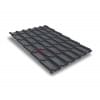 Металлочерепица модерн-0,5 RAL7024 Velur20
